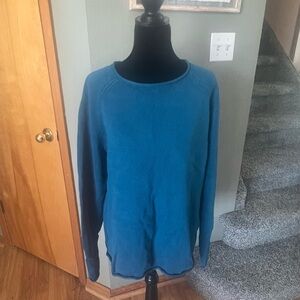 Eddie Bauer Blue Crew Neck Sweater